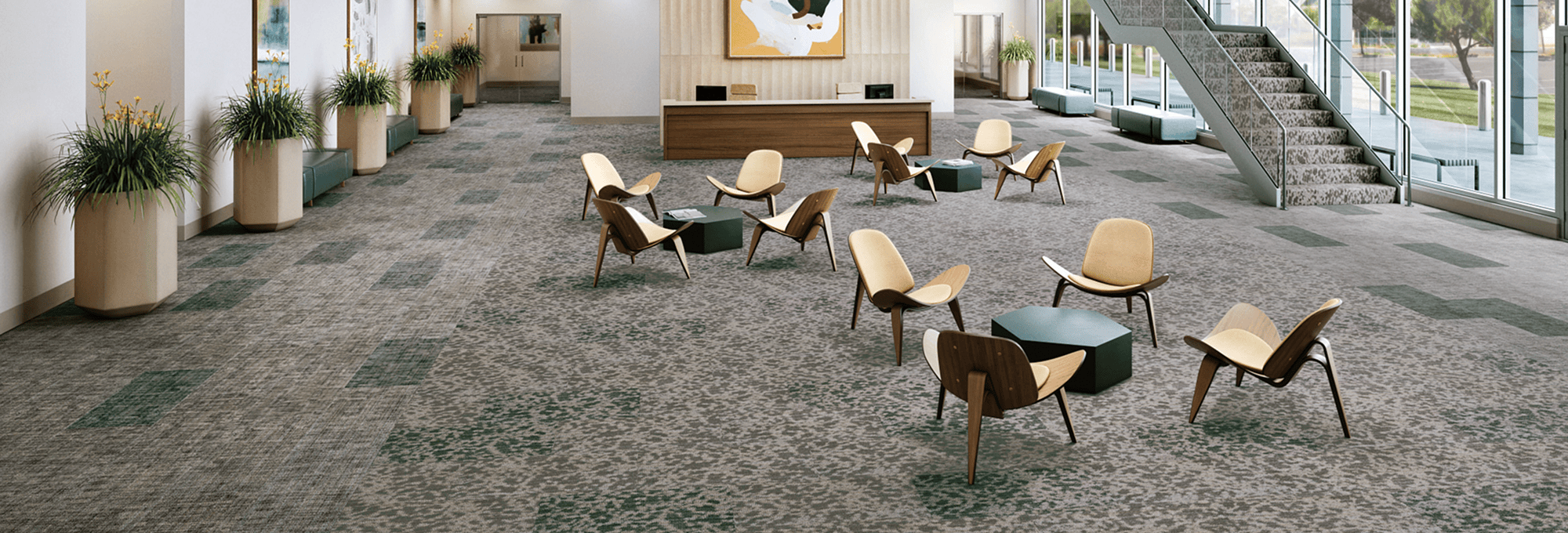 Comfortable home interior with Shaw flooring