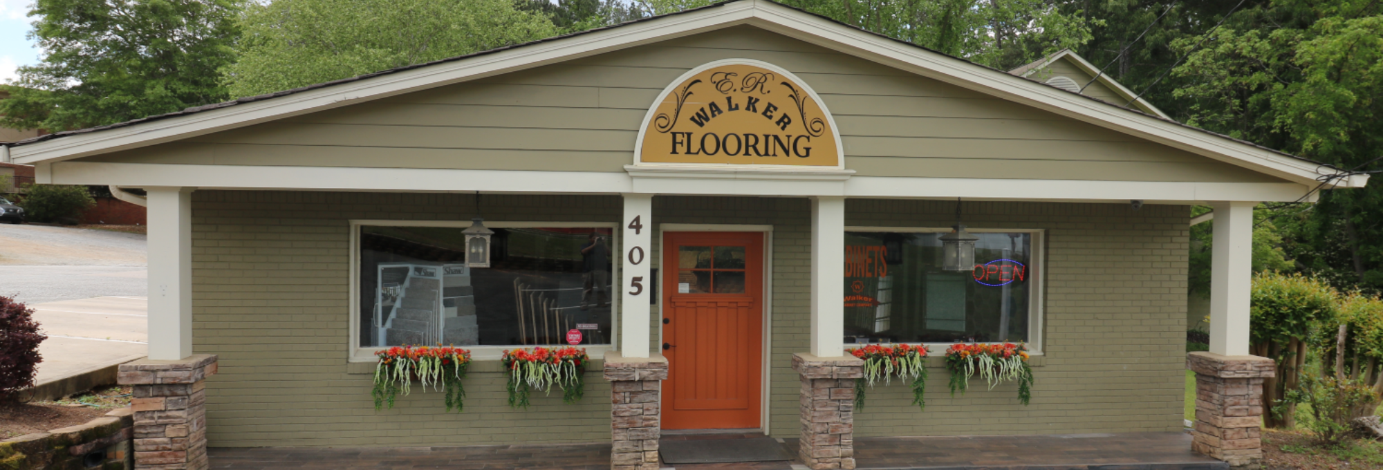 er walker flooring store front from Er Walker Flooring Specialists in Fayetteville, GA